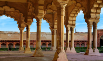 Inside Agra Fort